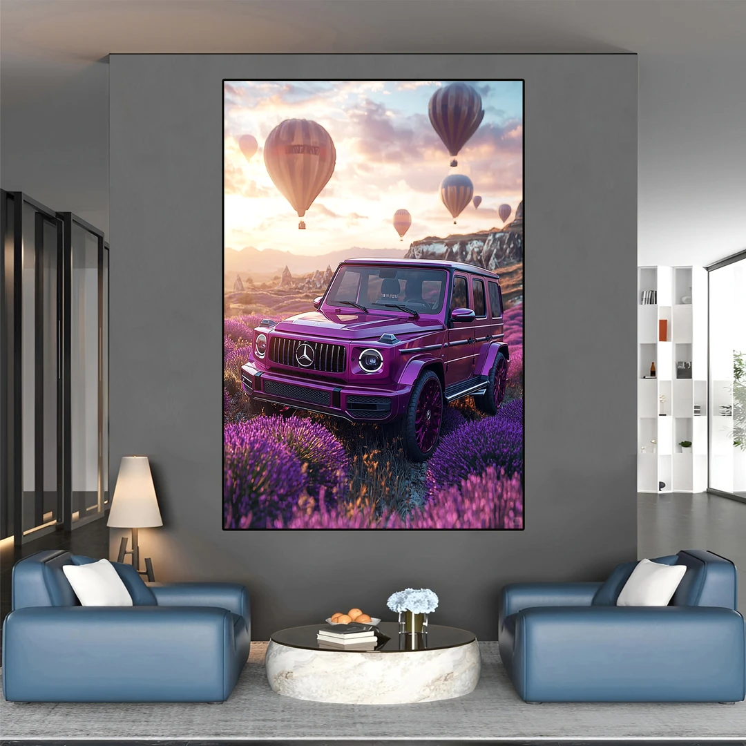 吉普jeep牧马人汽车卧室挂画名车汽修4S店改装越野车俱乐部墙壁画