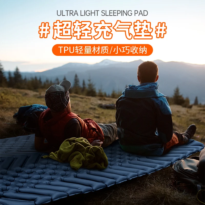 气袋充气户外自动充气床垫露营防潮垫超轻徒步单人帐篷睡垫气垫