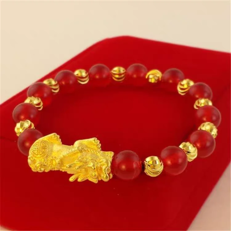 合金手链 合金材质  精工女款貔貅手链