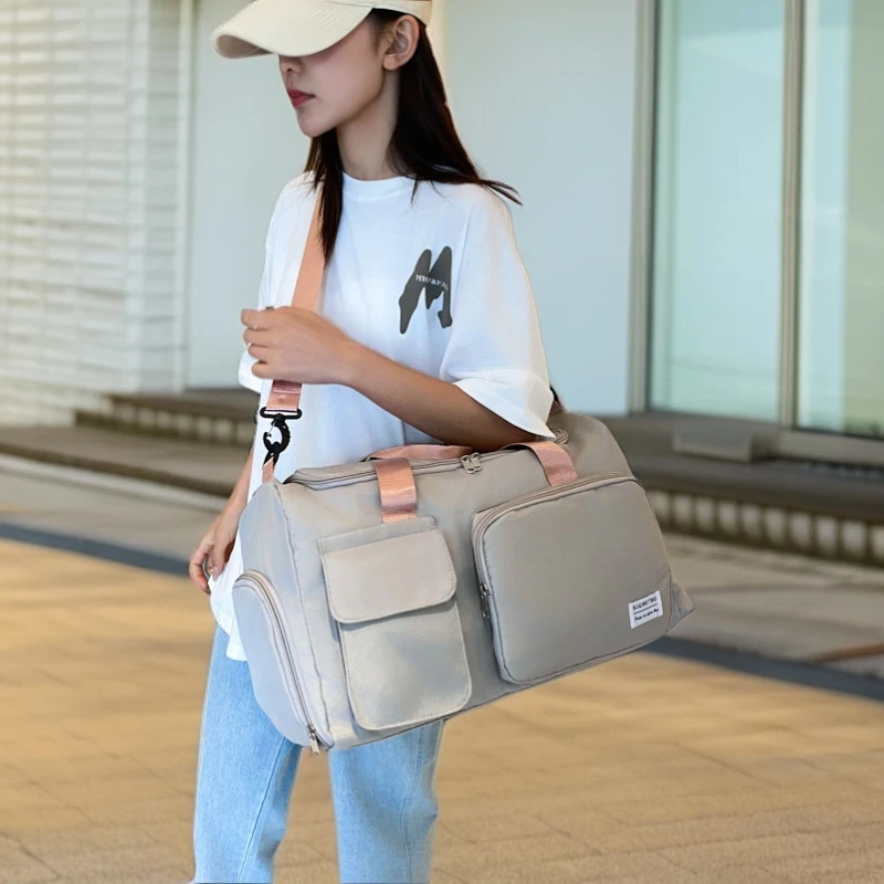 大容量轻便专用行李袋健身包瑜伽包登机包健身旅行包短途旅行包