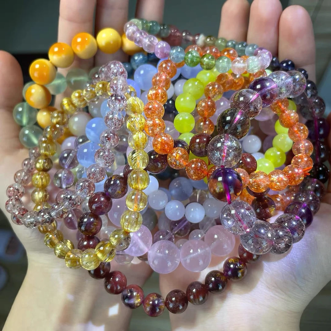 锌合金手链 韩版琉璃轻奢手链