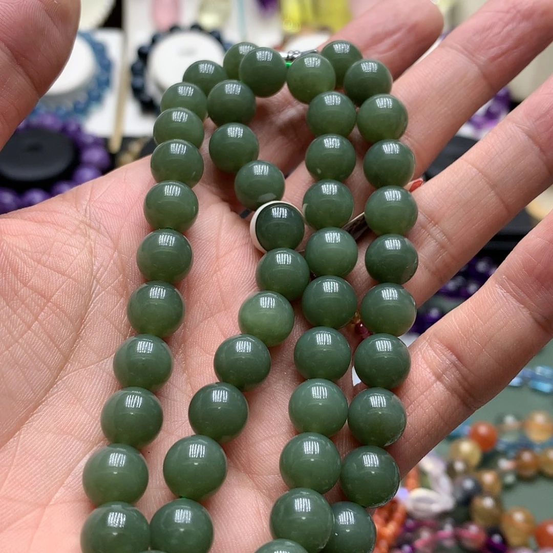 【闪购商品】和田玉手链未镶嵌3**7