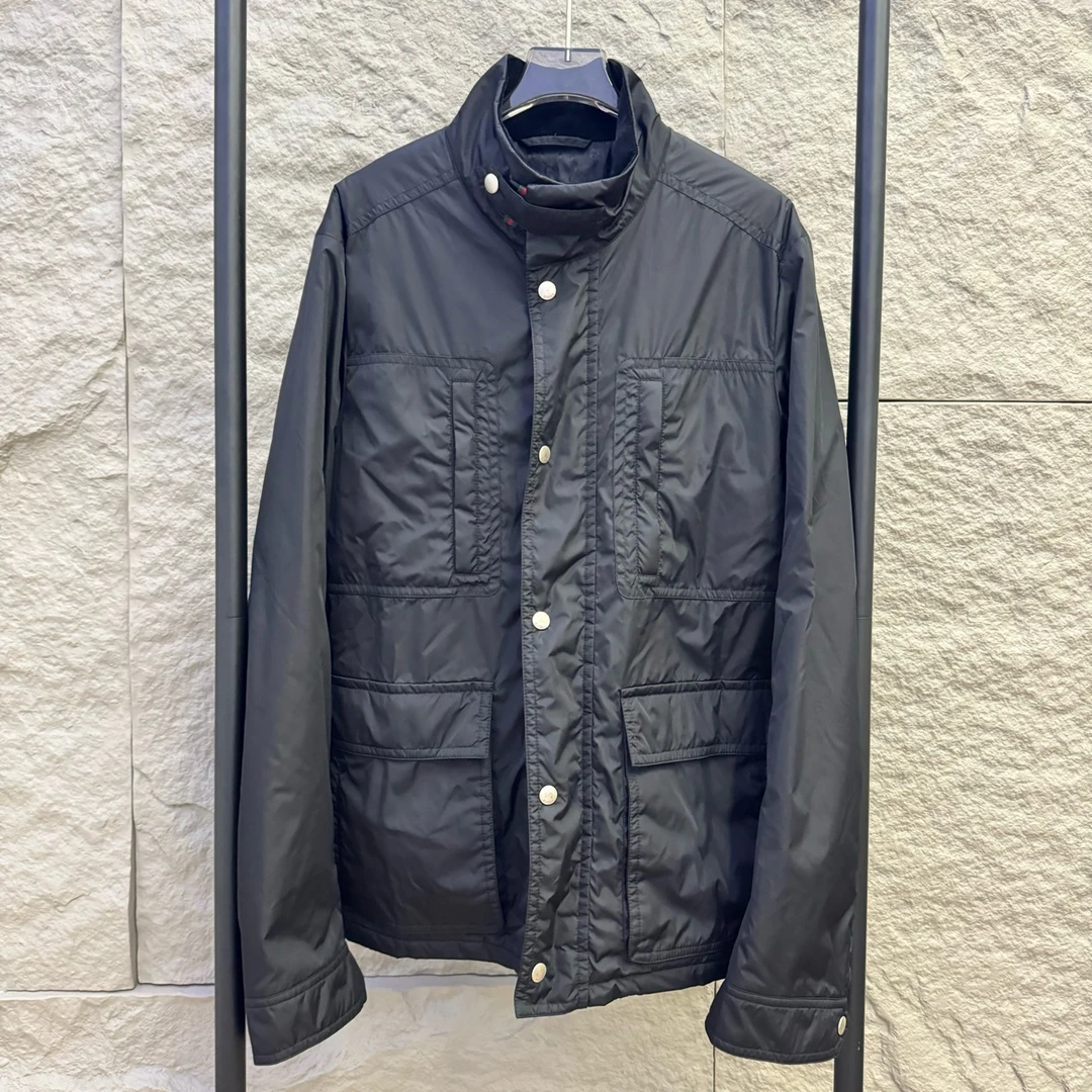 Gucci/古驰/内里满印尼龙夹克外套 48码 99新 GM000717
