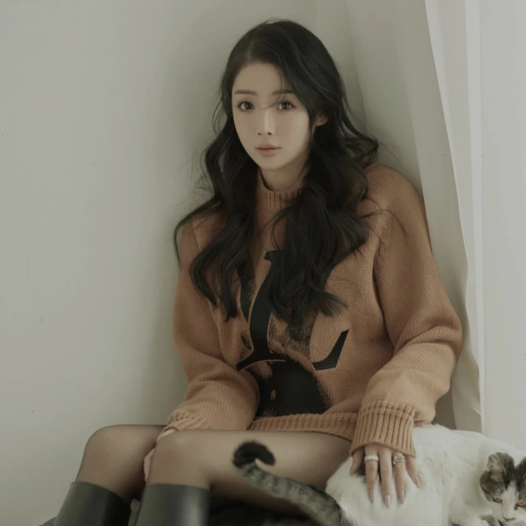 Louis Vuitton/路易威登/焦糖色经典羊绒毛衣 M码 99新 GM001344