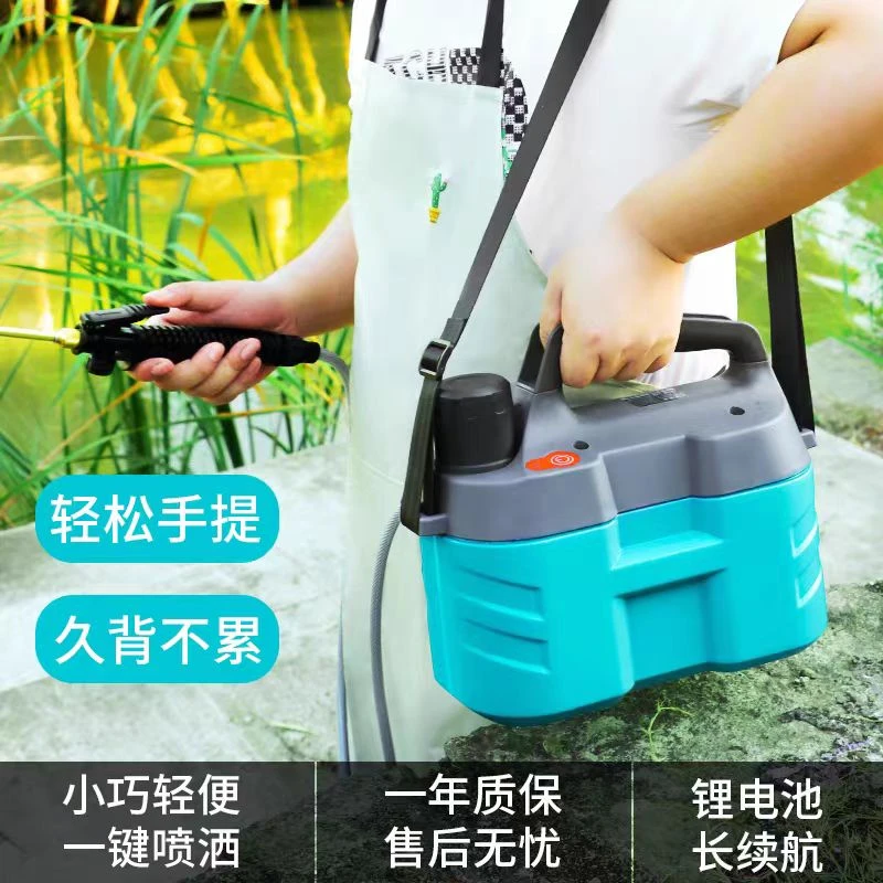 电动喷雾器小型消毒农药喷洒器农用新型打药机高压锂电池浇花高效
