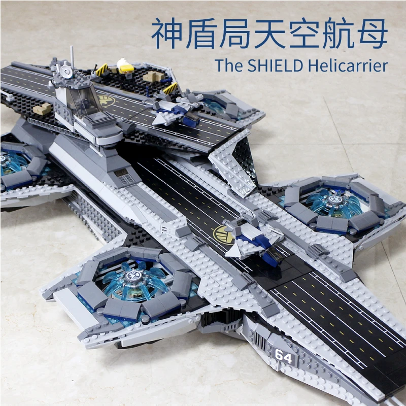 神盾局-76042复刻版 航空母舰拼装积木 亲手开启你的神秘星空之旅
