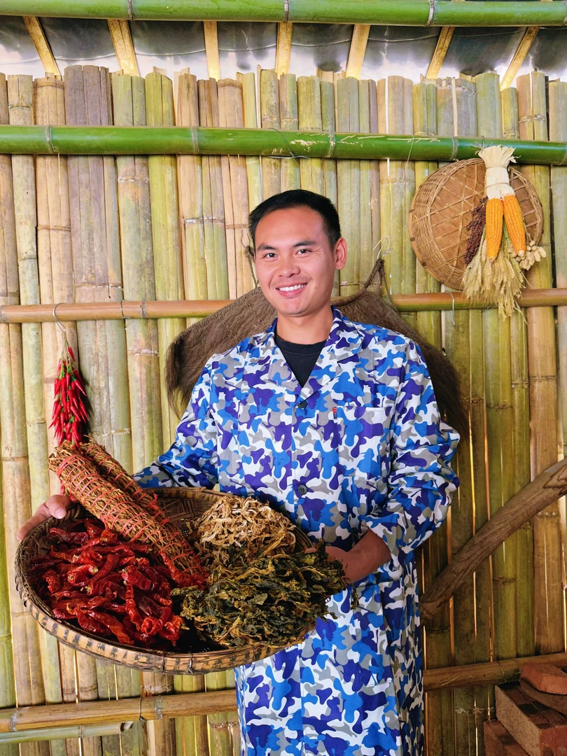 【三七好物】世界长寿乡农村自种蔬菜鲜菜