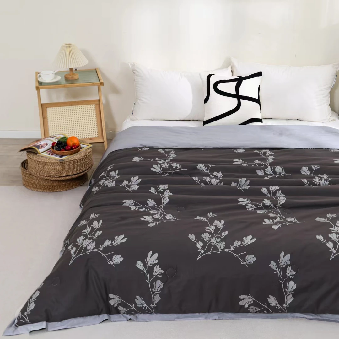 【木兰诗语】200*230cm冬被针织棉大豆蛋白羊绒被冬被约2.25kg