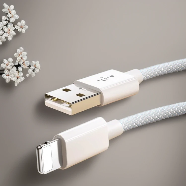 适用苹果xsmax数据线iPhonexs充电线usb编织车载电脑爱思数据传输