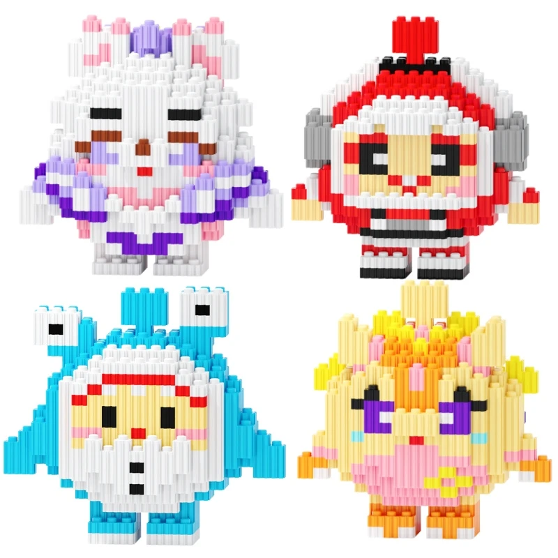 卡通蛋仔周边积木玩具儿童益智拼装立体拼图男女孩幼儿园手工系列