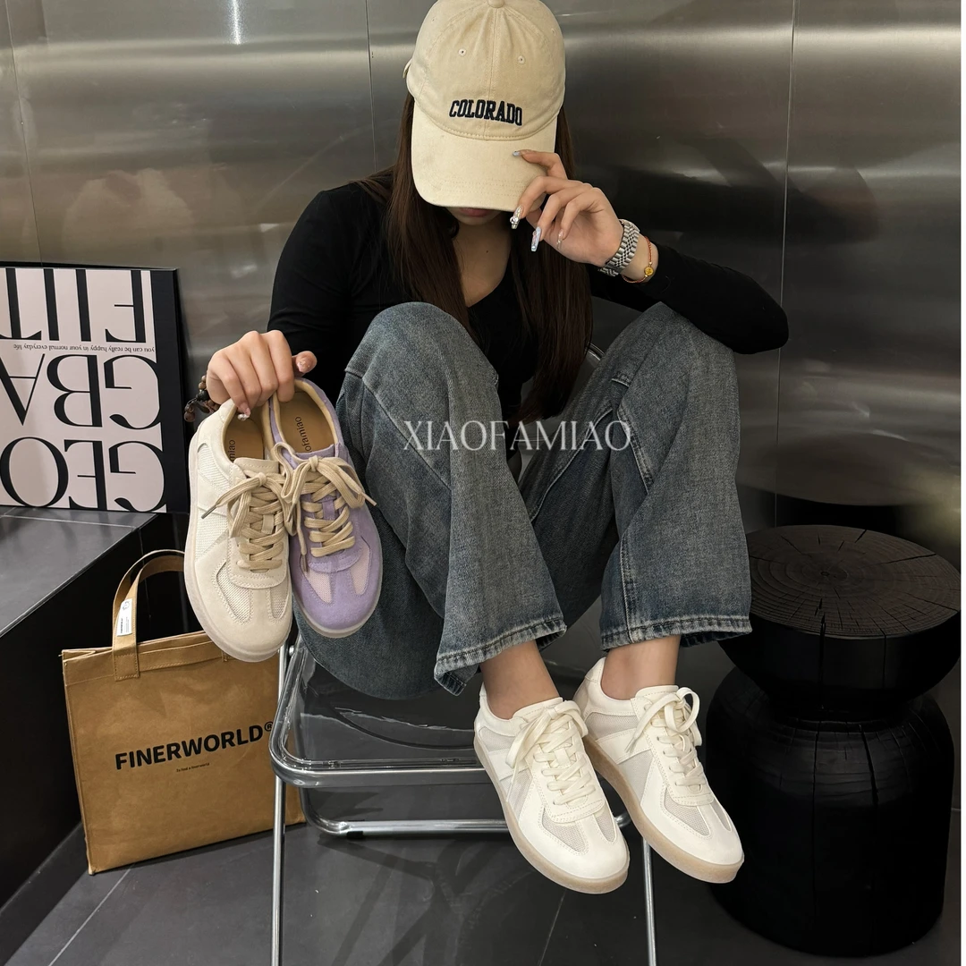 小发喵三色网面百搭透气潮流ins低帮休闲鞋