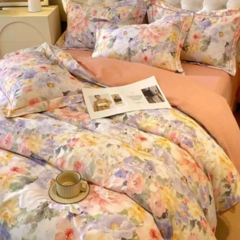 【MS】亲肤棉三件套--繁花朵朵