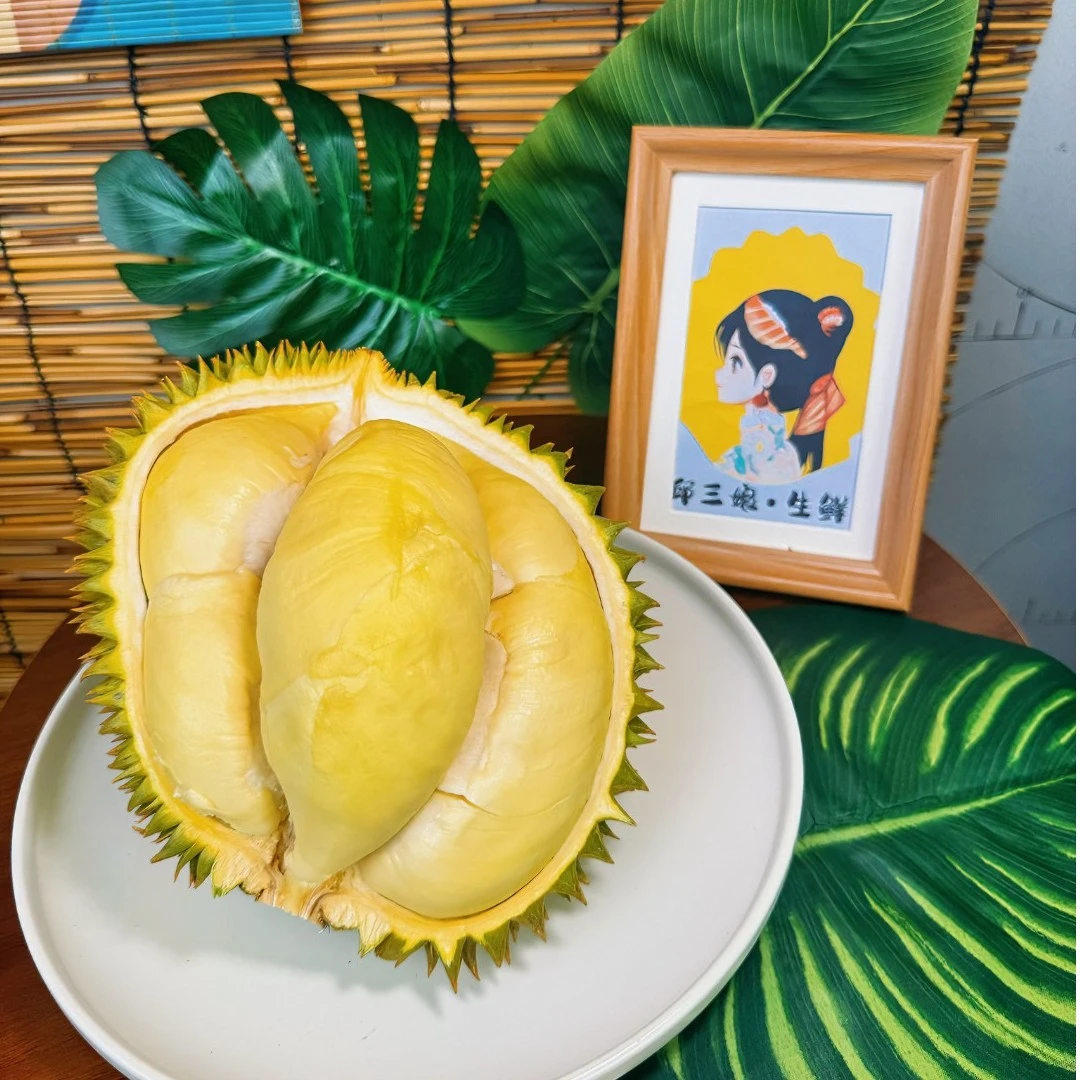 【香雪山】泰国A级老树熟金枕榴莲肉1斤装【好吃得很】【售后无忧】【广州花都配送】