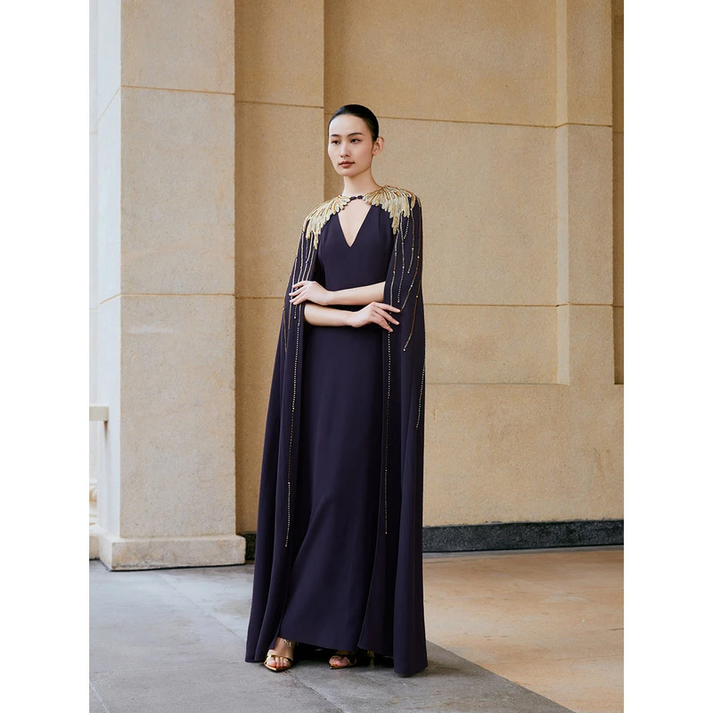 Song of Song/歌中歌长款中式日常宴会复古夏季连衣裙5C34205370