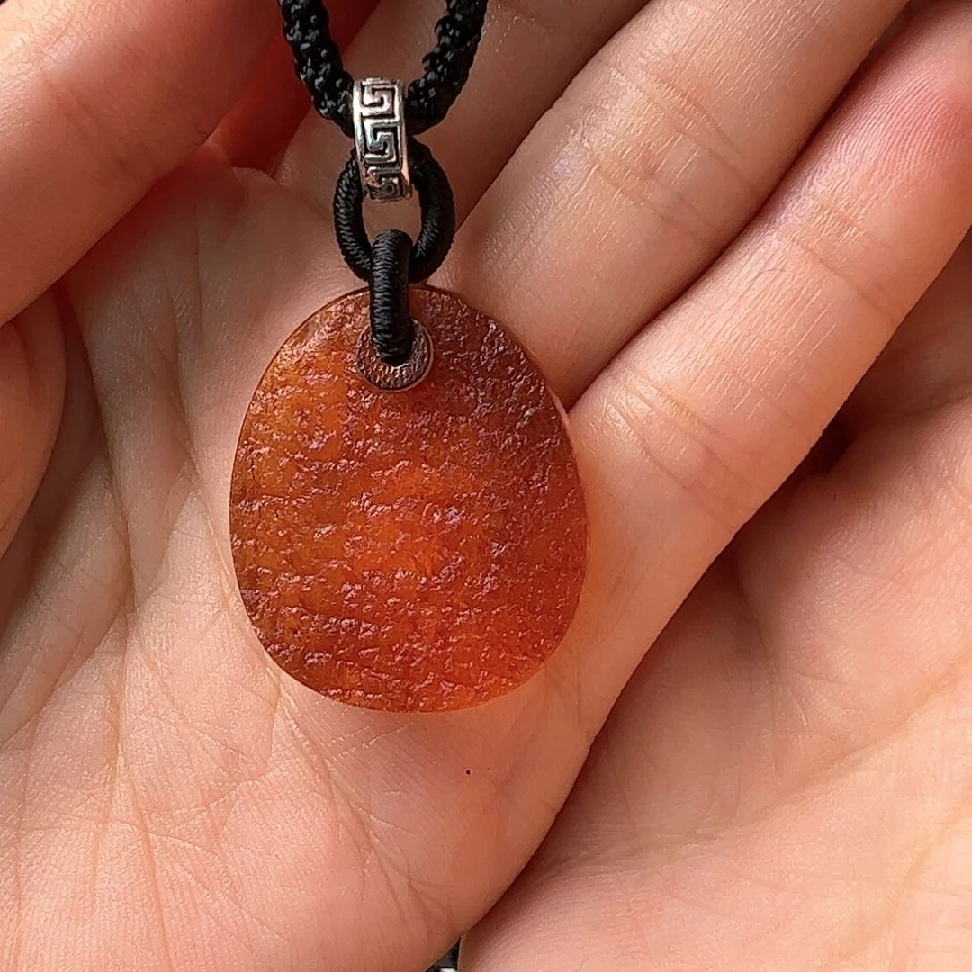 【闪购商品】琥珀颈饰未镶嵌琥珀蜜蜡吊坠