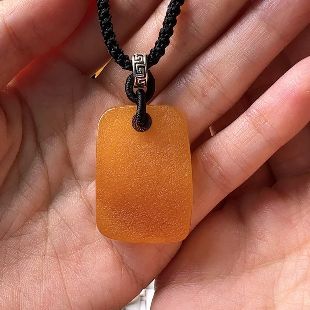 【闪购商品】琥珀颈饰未镶嵌琥珀蜜蜡吊坠