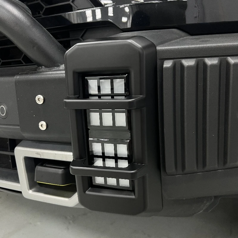 适用于捷途旅行者灯罩专用山海T2雾灯保护罩外观装饰升级改装配件