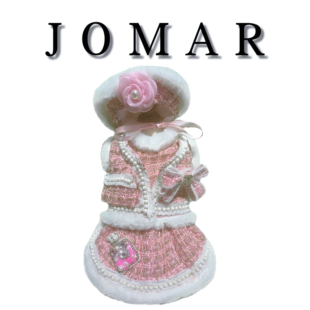 Jomar小香“桃汁夭夭”猫狗衣服