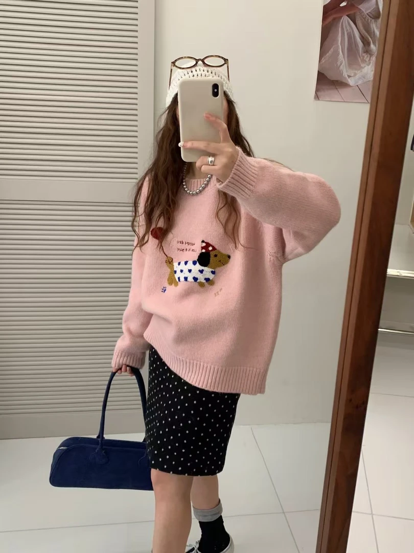 秋冬复古精品毛衣开衫马甲美式港风 （直播链接）