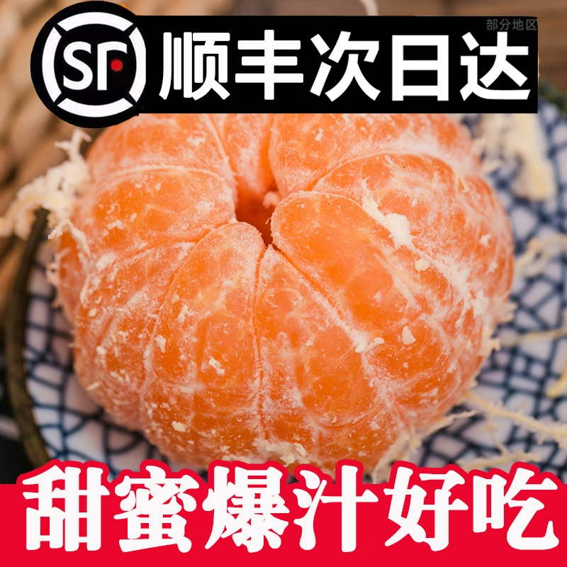 甜【早熟宫川】临海涌泉蜜桔新鲜水果成熟现摘现发皮薄多汁