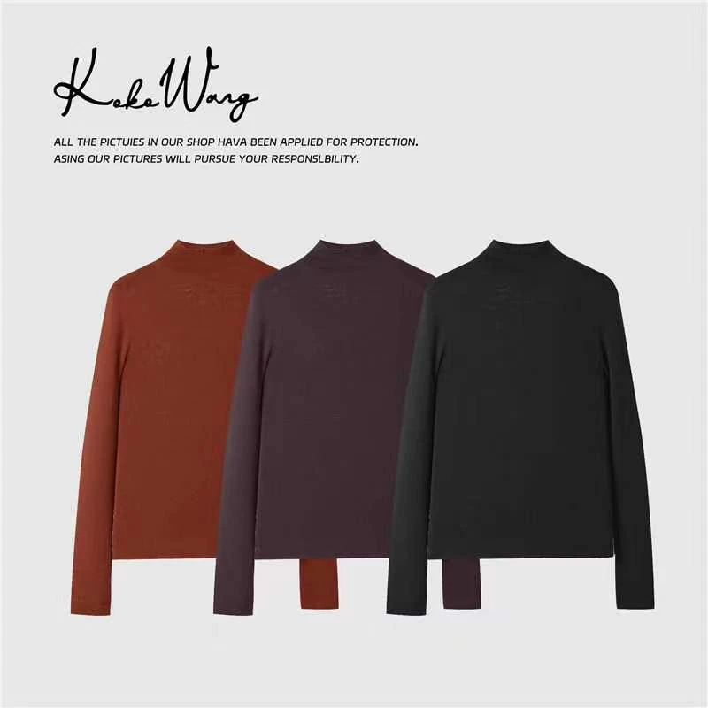 KOKO WANG14.5微米120支澳大利亚原产地羊毛衫192924H03Z01