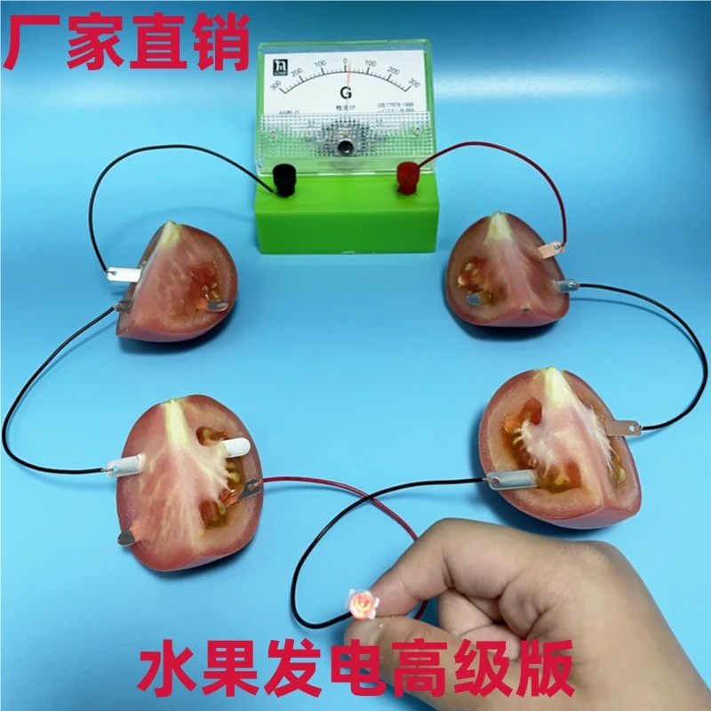 水果电池探究版手工制作材料包物理科学实验创意科技小制作小发明