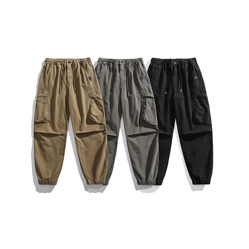 25173#水洗重磅棉工装裤