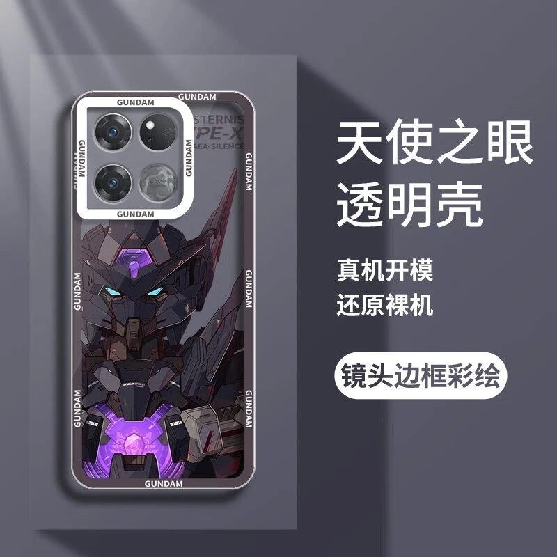 一加acepro手机壳 1+ace/竞速版保护套新款潮透明天使眼机动战