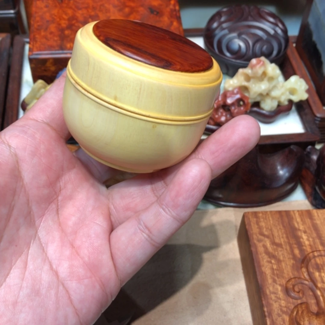 【闪购商品】檀木罐