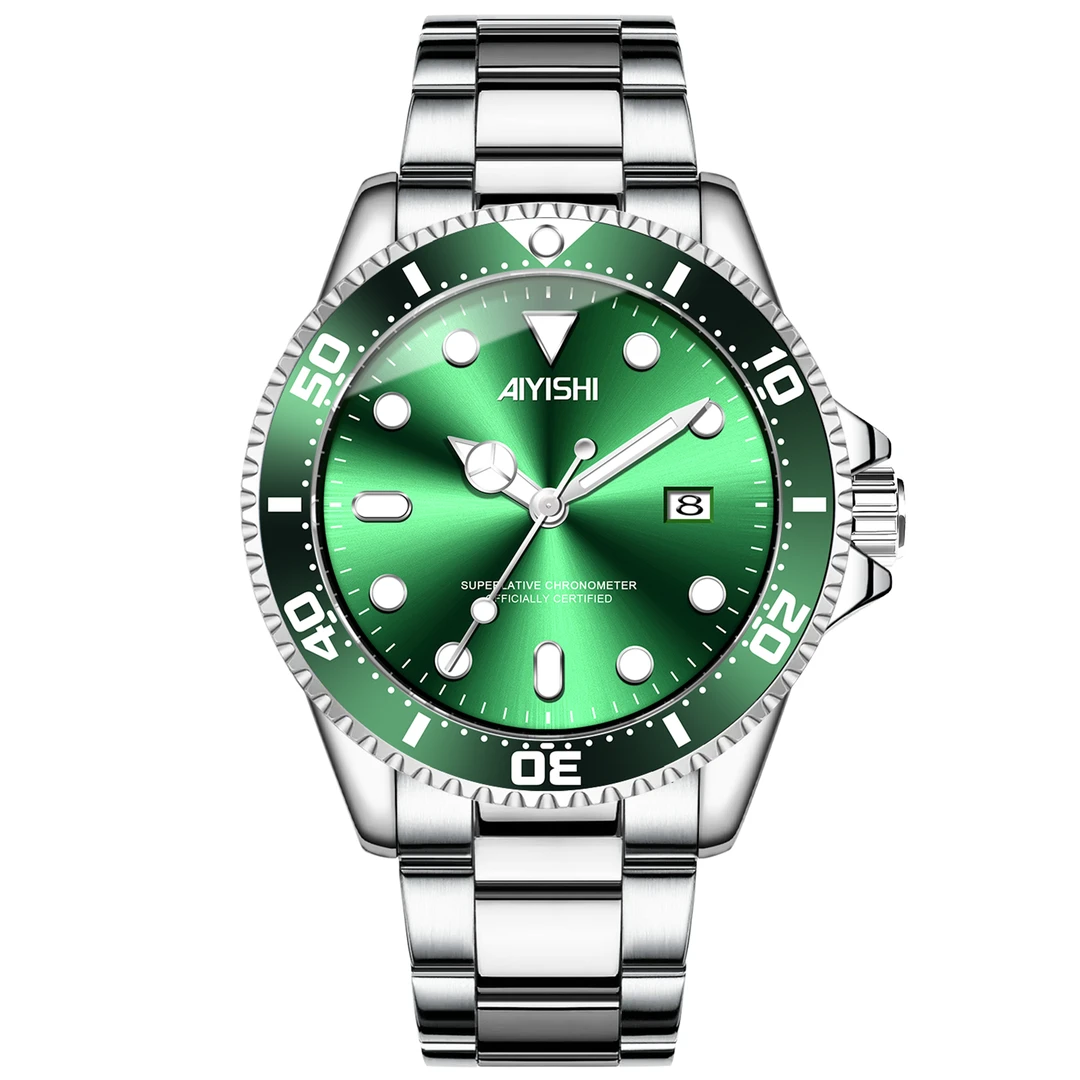 瑞士注册品牌AIYISHI爱依士全新未使用商务男士腕表-2089-YBZX