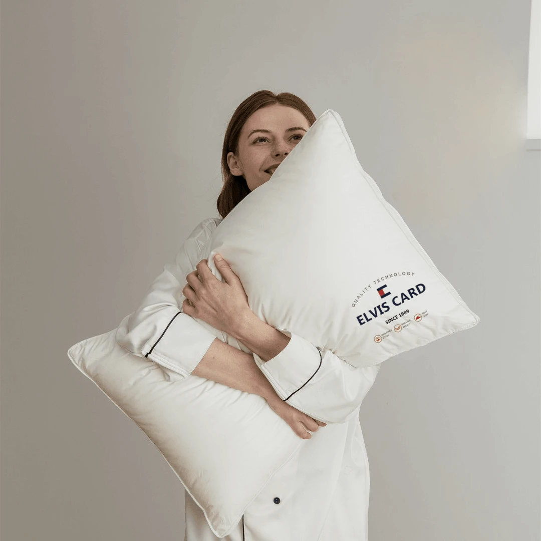 pro五星级酒店同款纯棉枕头无荧光全棉面料枕芯纯棉酒店同款软枕