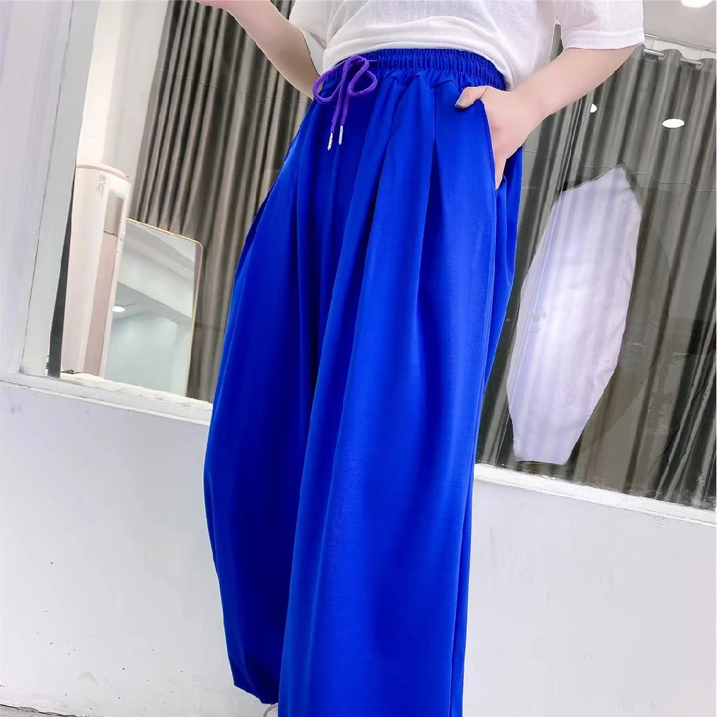2131冰丝灯笼裤男女同款