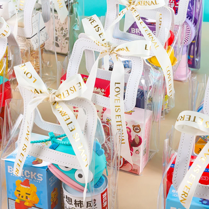 宝宝生日伴手礼幼儿园回礼礼包10周岁宴满月百天喜饼喜糖喜蛋礼盒