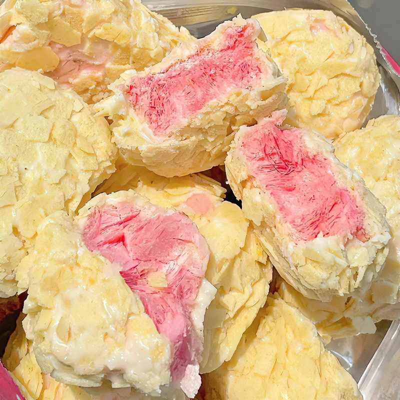 冻干酸奶块燕麦脆片水果酸奶混合谷物即食营养零食坚果燕麦脆墩墩