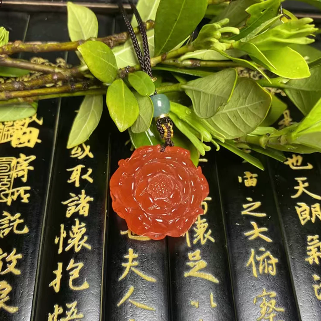 （香港国际典藏）小牡丹项链紫外线阳光下变色同款【带礼盒+收据】