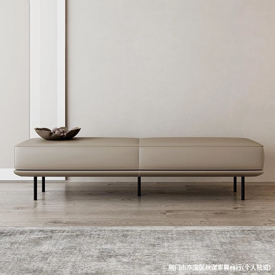 北欧现代换鞋凳家用门口长条凳酒店床榻床尾凳服装店商场穿鞋凳子