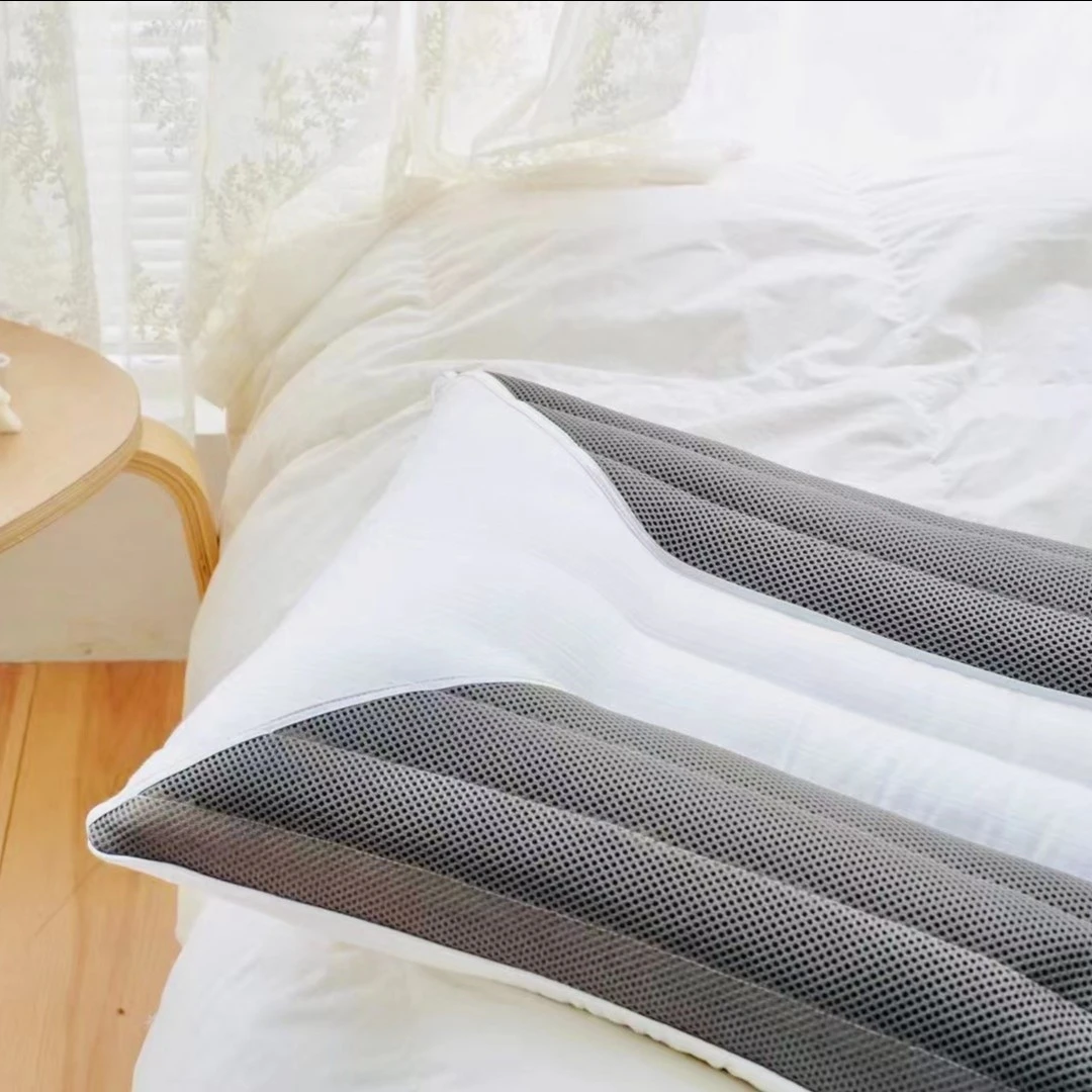 决明子成人单人枕芯  填充聚酯纤维