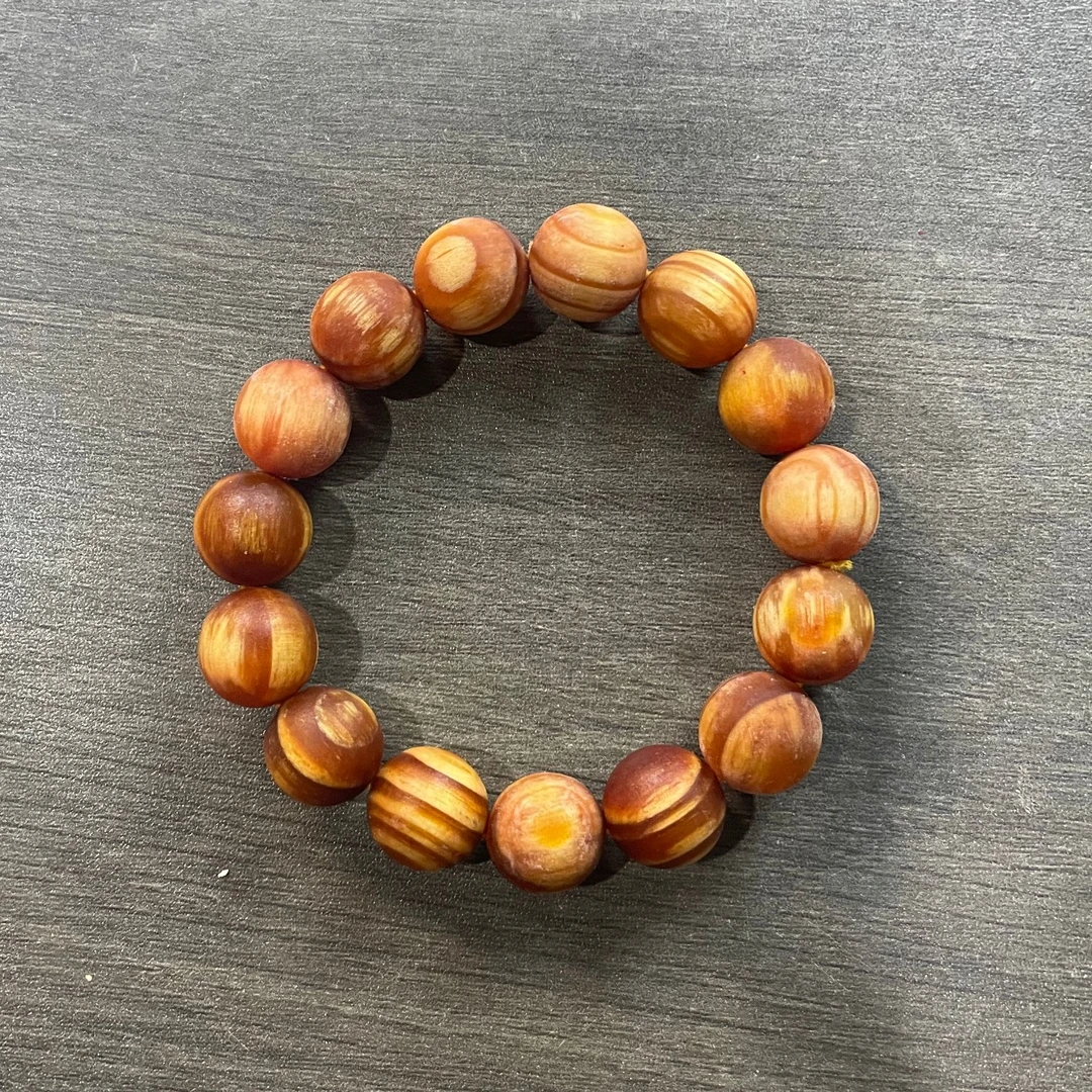 A86血龙木卡1.4 单圈手串（木质类手串沾水不退）