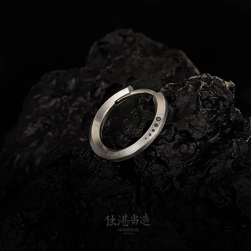 925银耳饰 BSCM 阿佛洛狄忒 设计轻奢小众素款素圈耳环耳扣男女