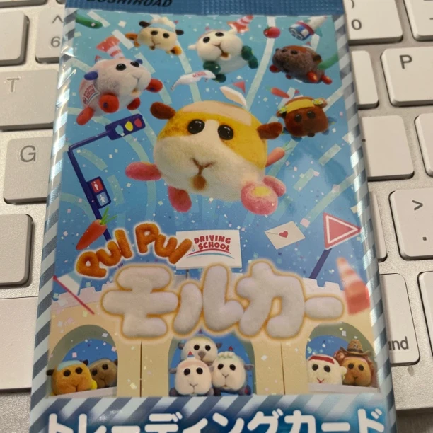 （一单两包）天竺鼠车车透卡可爱收藏卡