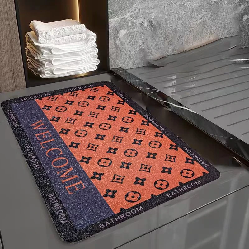 【鑫又鑫】家用防滑吸水多图形地垫5586