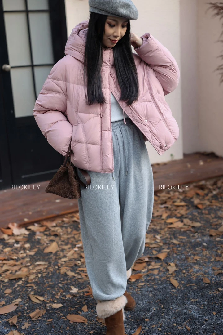 2024新款‘’三星90白鸭绒‘’短款‘’羽绒服886658