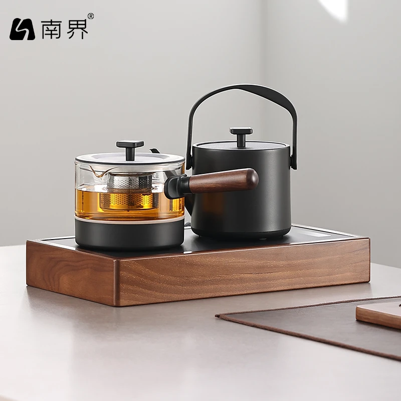 友茗堂全自动底部上水烧水壶茶台一体嵌入式电茶炉恒温家用小型