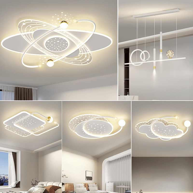 2023年新款客厅灯现代简约大气流行家用led吸顶灯具大全组合套餐