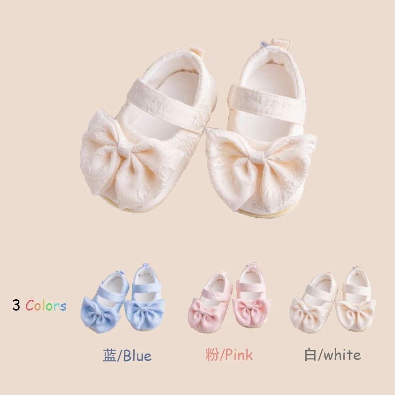 春秋季婴儿软底学步鞋防滑女宝宝公主鞋0-1岁婴幼儿防滑步前鞋夏6