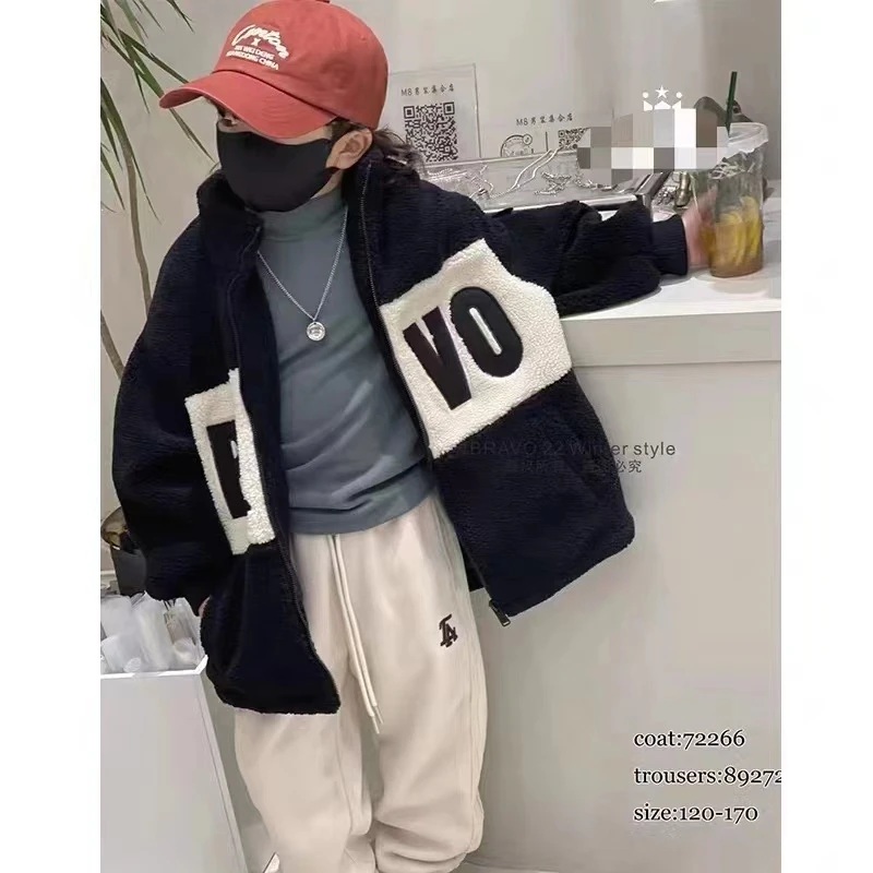 羔羔毛棉服外套冬款