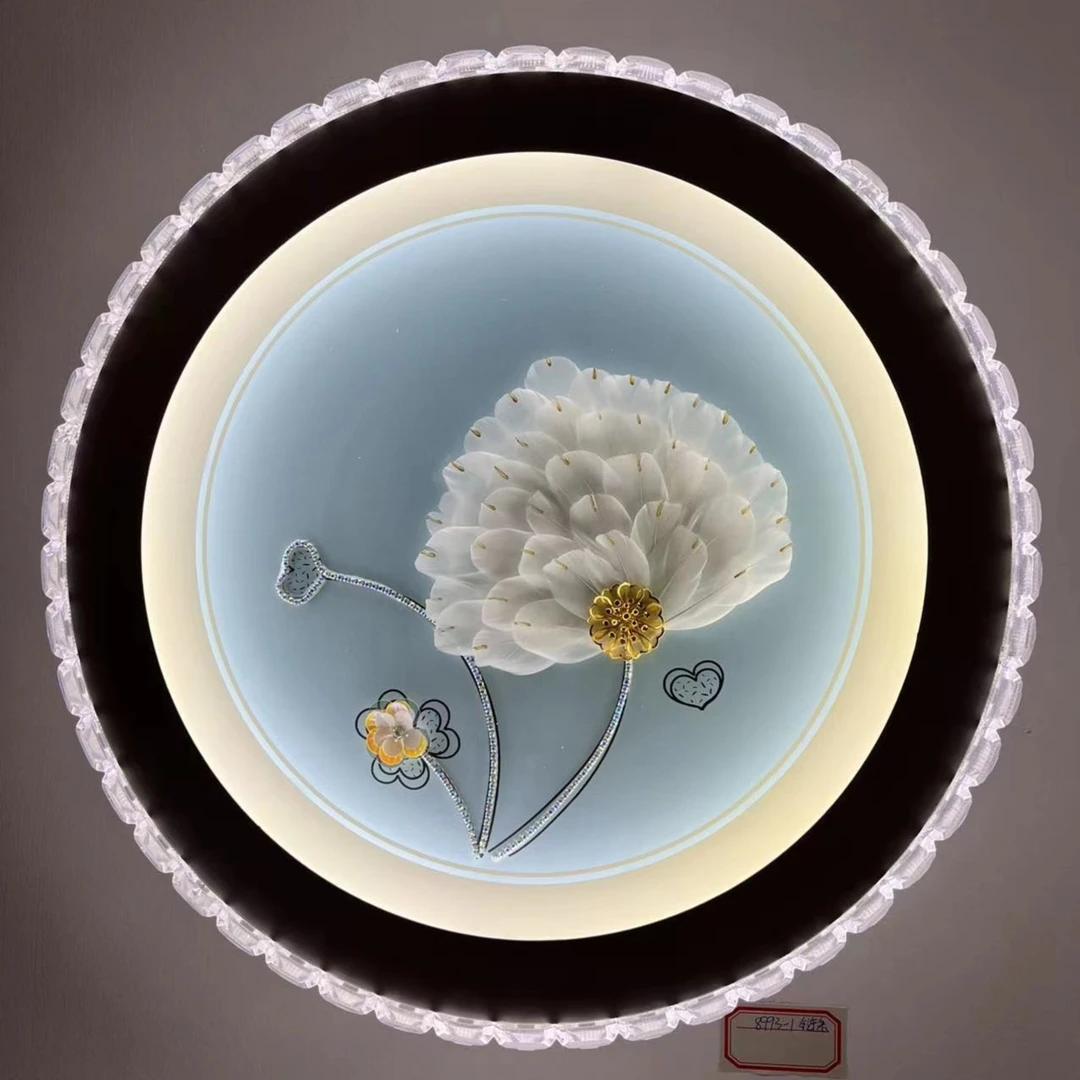 圆形卧室灯吸顶灯现代简约书房灯高档大气2023新款家用时尚房间灯