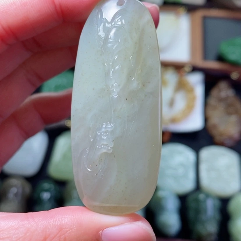 【闪购商品】和田玉吊坠(不含链)未镶嵌逛*