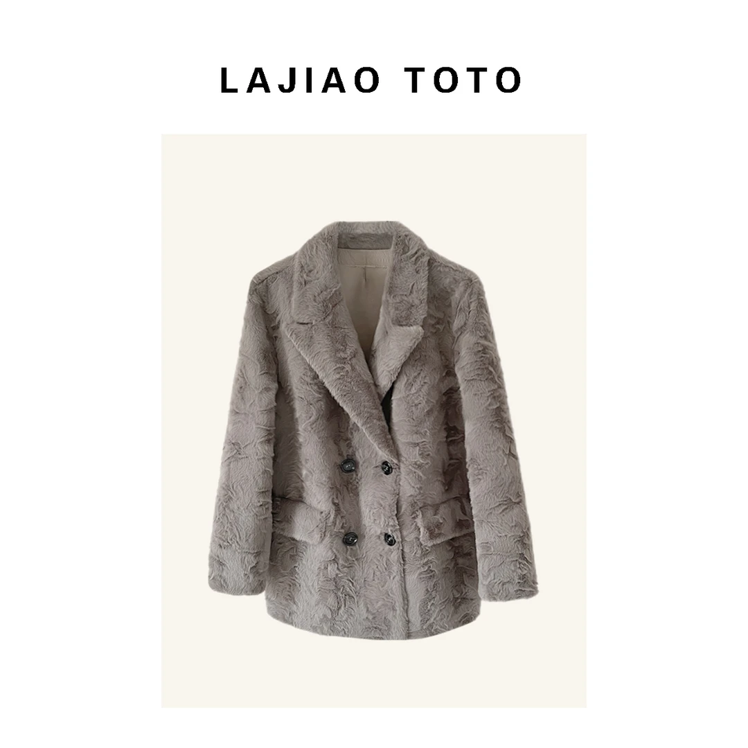 辣椒姐【小湖湖湖】短款时尚气质百搭秋冬轻奢韩版外套#LJ568