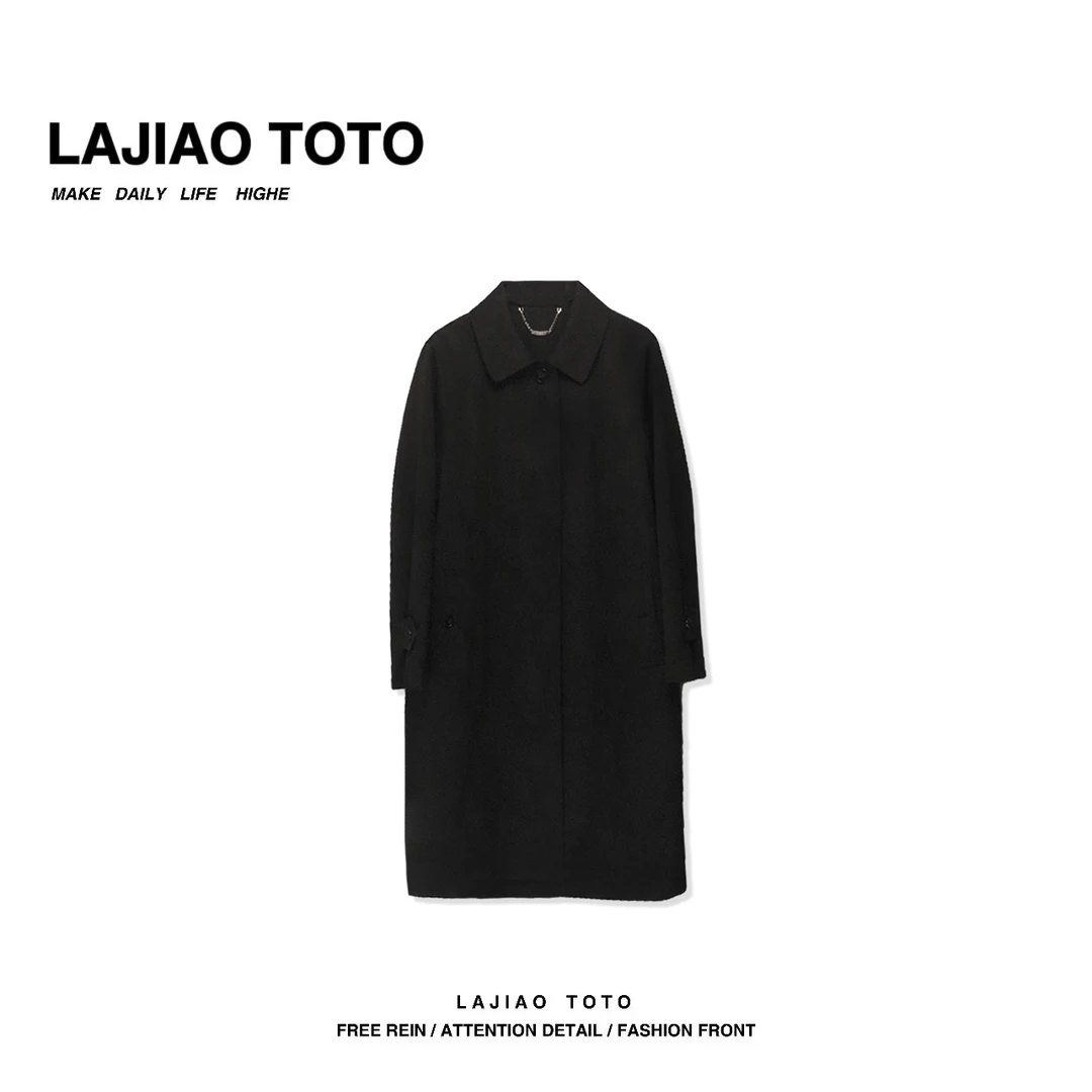 LAJIAO TOTO【凉风风衣】气质长款休闲轻奢透气风衣女士外套#37585